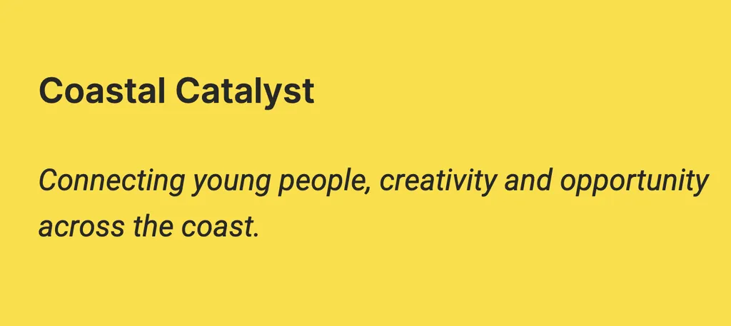 Coastal Catalyst